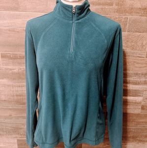 Columbia Zipper Pullover Sweatshirt Size Large
